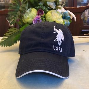 U.S. Polo Association ball cap Blue & White New with Tags